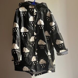 Whistle & Flute Clothing Raincoat *pocket tear to repair* 9-10